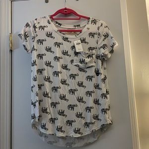 Hollister shirt- elephant print
